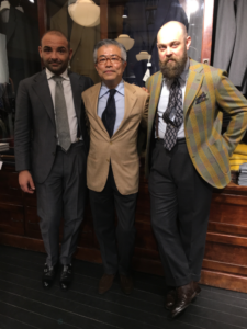 Ambrosi とEthanとの記念撮影写真