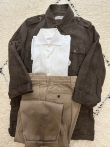 ジジイのSafari Jacket styleのコーデ