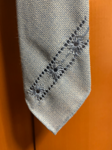 Embroidered tie from Sevenfold Firenze