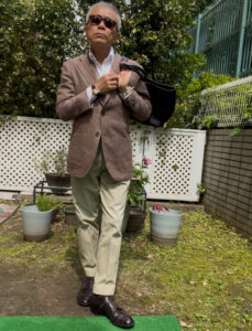 Casual Style with Spring Linen Brown Jacket from PROPER CLOTH