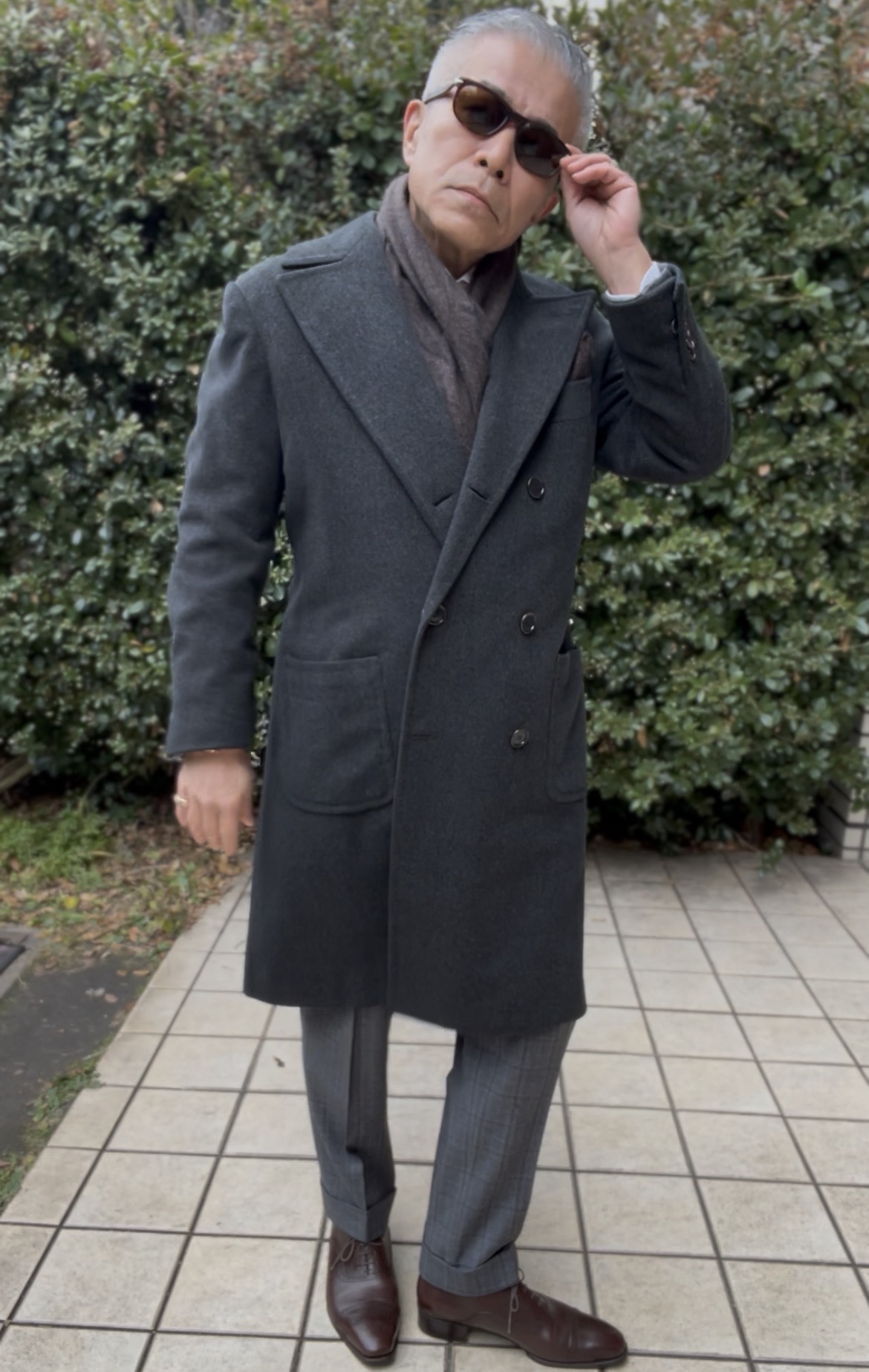 ジジイの愛用するポロコート