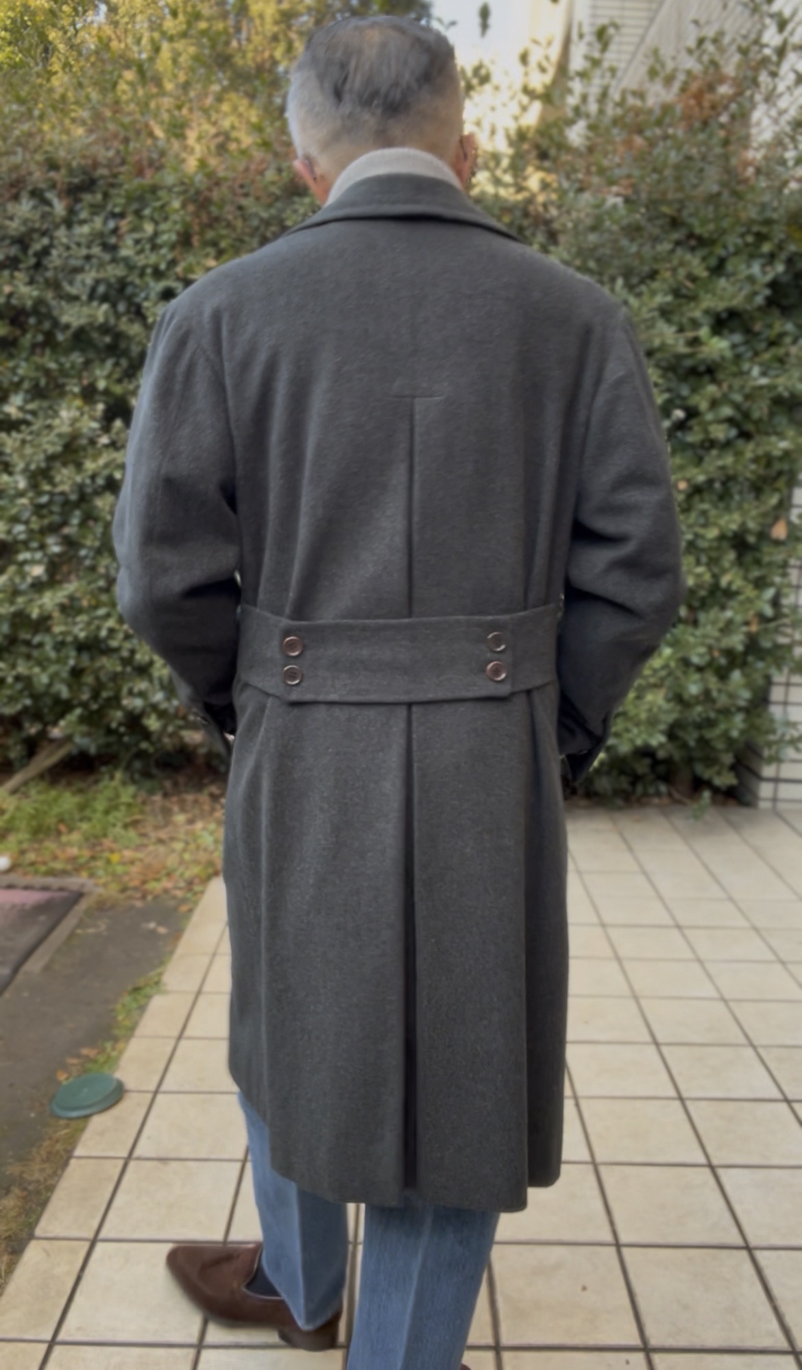 Sporty style with Polo coat